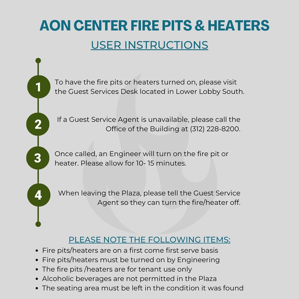 Fire pit instructions